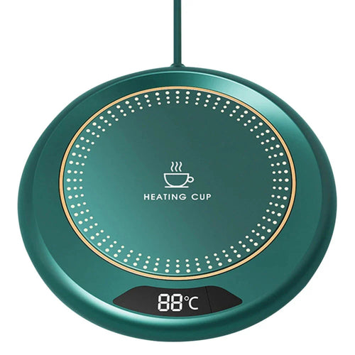 CozierCups Crafted Coffee Mug Warmer with Digital Display USB