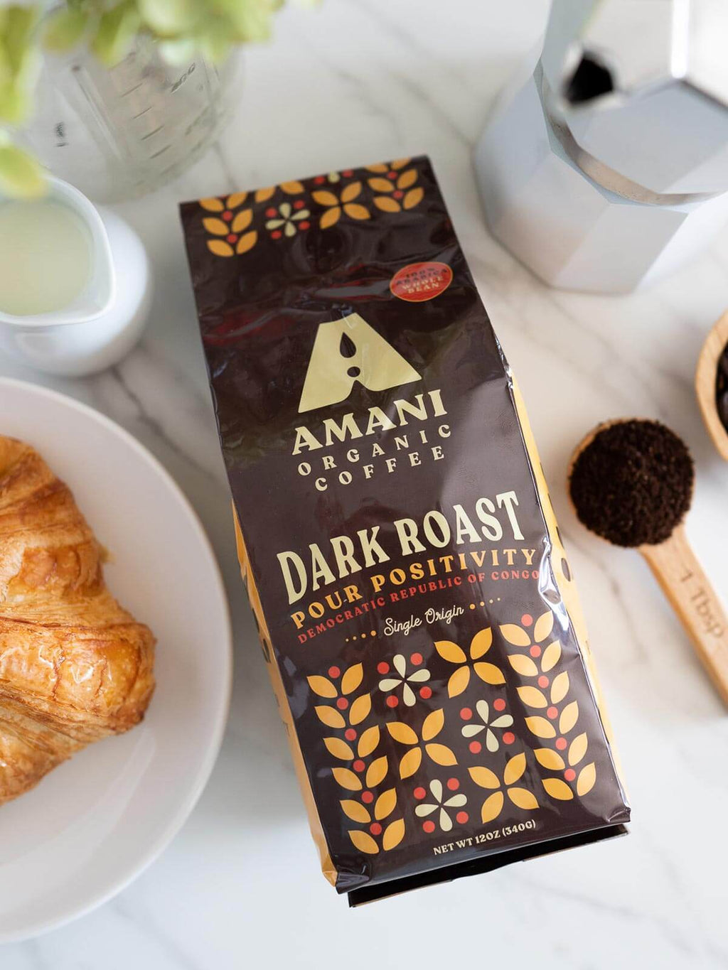 Dark Roast CozierCups Single Origin Organic Coffee