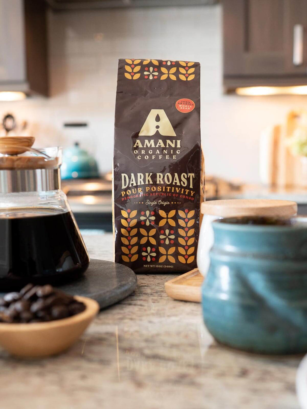 Dark Roast CozierCups Single Origin Organic Coffee