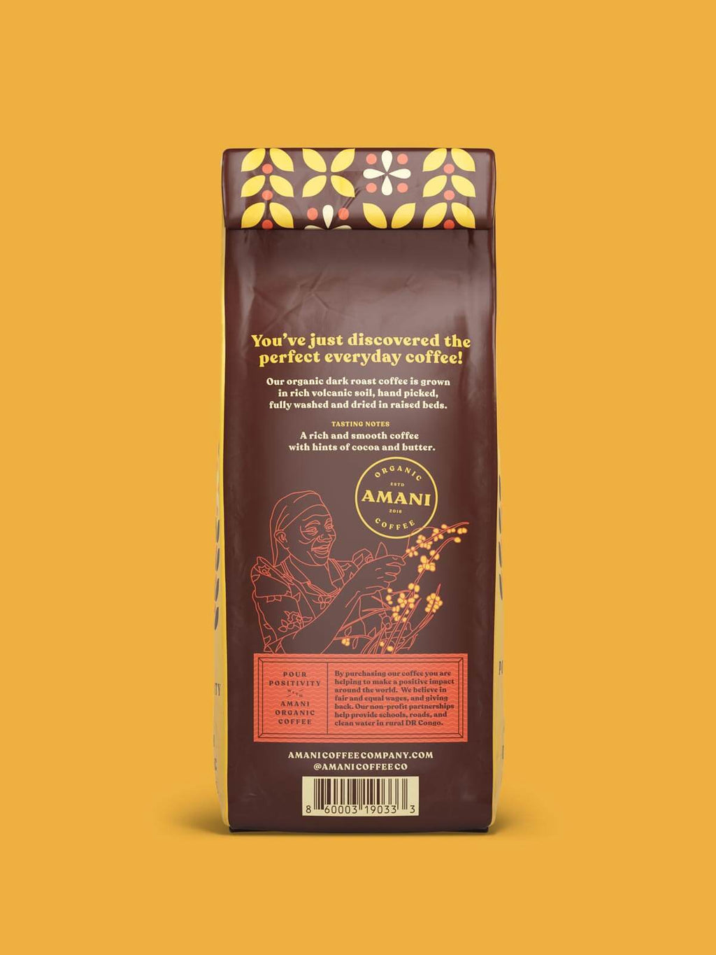 Dark Roast CozierCups Single Origin Organic Coffee