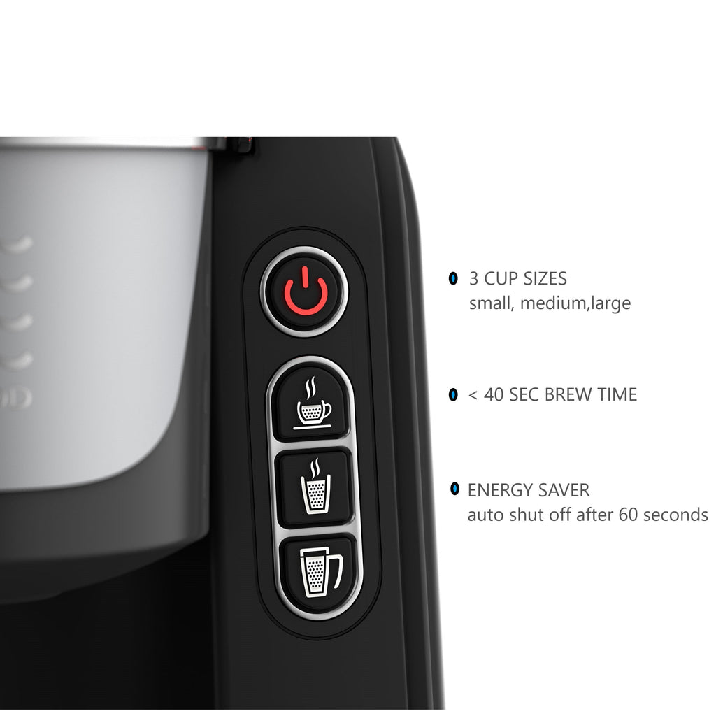 CozierCups JAVAPod Single Serve Coffee Machine