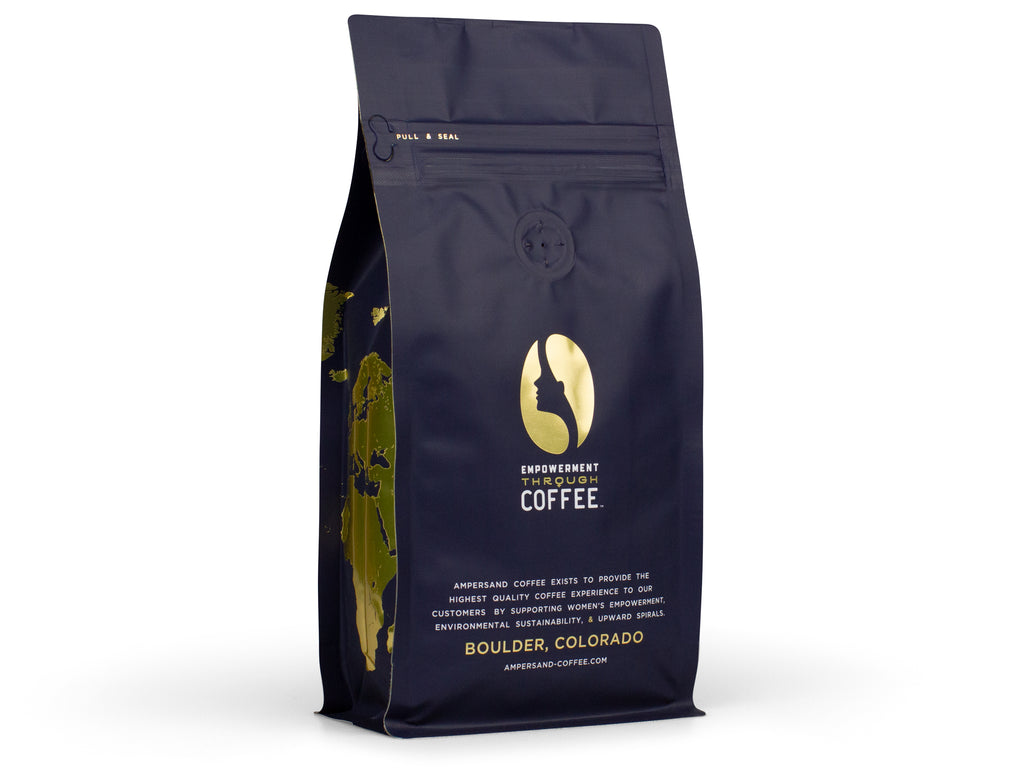 CozierCups Organic Fair Trade Brazil Coffee Grounds/Beans